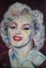 Marilyn - Mischtechnik auf Leinwand - 80 x 120 cm